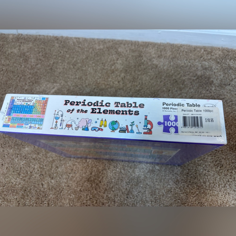 Periodic Table Puzzle - Picture 2 of 3